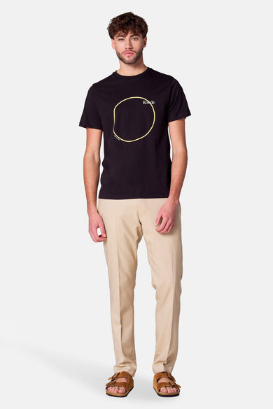 T-shirt (manches courtes) Noir - Cyclo Club Marcel