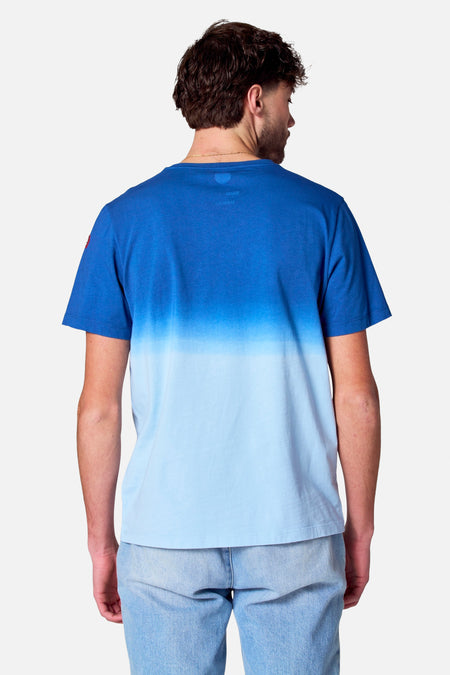 T-shirt (manches courtes) Bleu - Cyclo Club Marcel