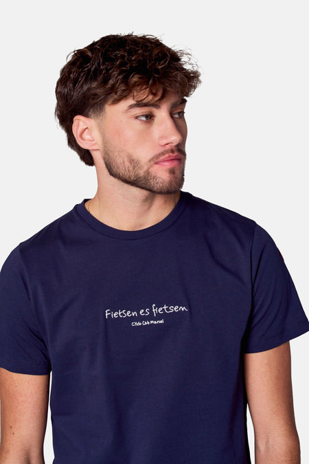 T-shirt à manches courtes - bleu