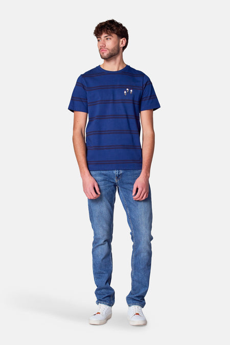 T-shirt (manches courtes) Bleu - Cyclo Club Marcel