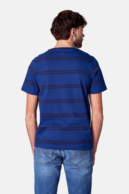 T-shirt (manches courtes) Bleu - Cyclo Club Marcel
