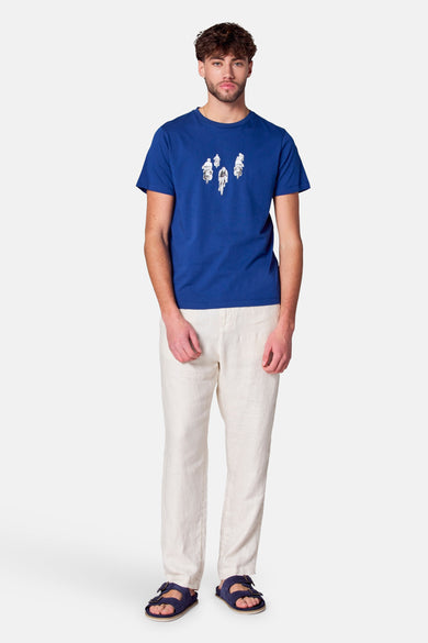 T-shirt (manches courtes) Bleu - Cyclo Club Marcel