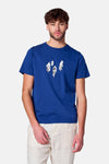 T-shirt (manches courtes) Bleu - Cyclo Club Marcel