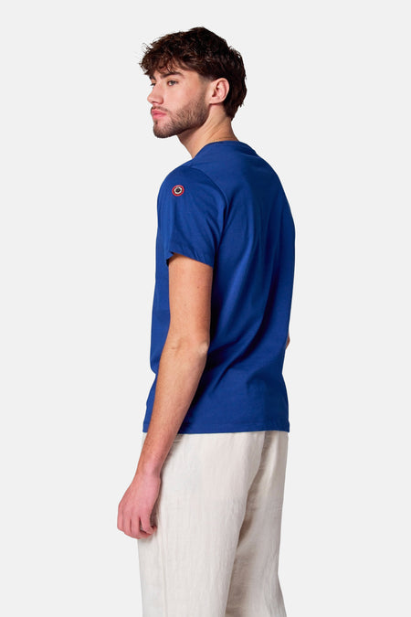 T-shirt (manches courtes) Bleu - Cyclo Club Marcel