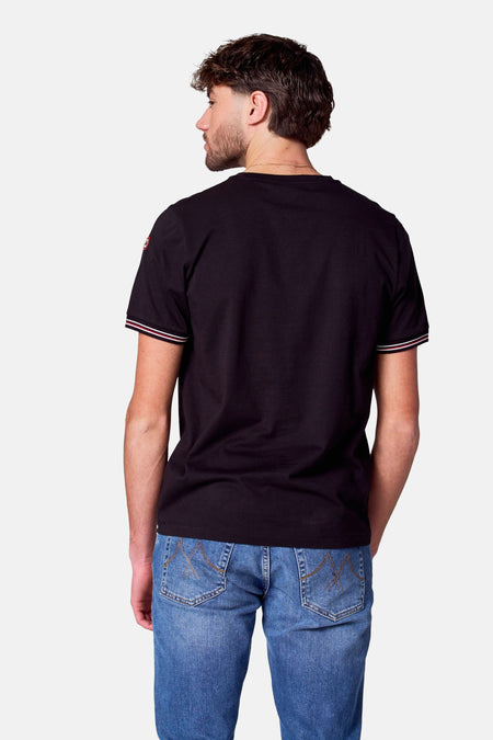 T-shirt (manches courtes) Noir - Cyclo Club Marcel