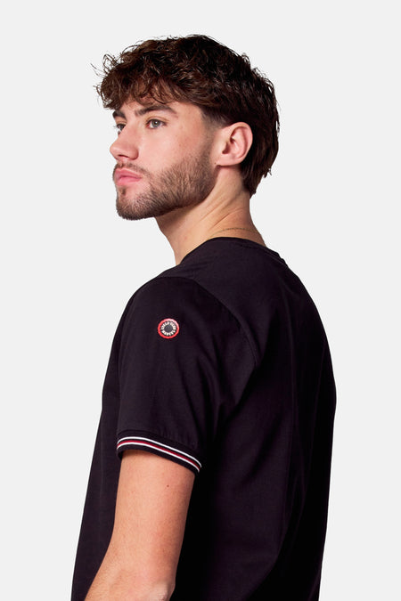 T-shirt (manches courtes) Noir - Cyclo Club Marcel