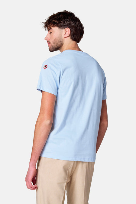 T-shirt (manches courtes) Bleu - Cyclo Club Marcel