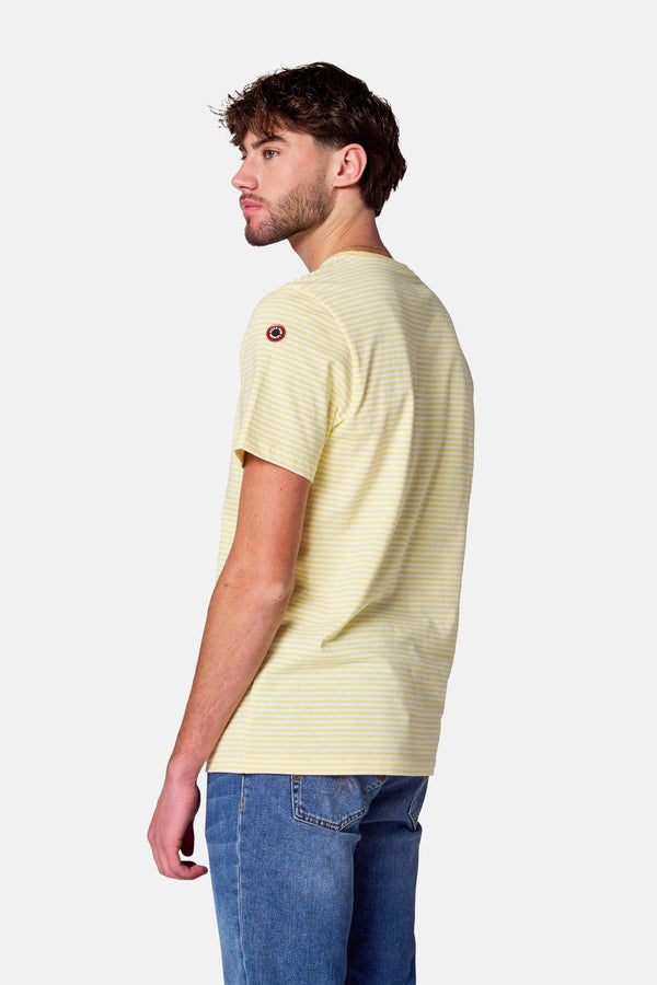 T-shirt (manches courtes) Jaune - Cyclo Club Marcel