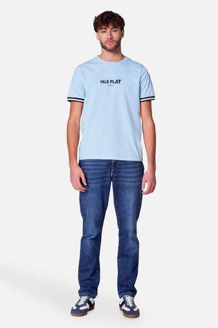 T-shirt (manches courtes) Bleu - Cyclo Club Marcel