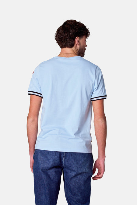 T-shirt (manches courtes) Bleu - Cyclo Club Marcel