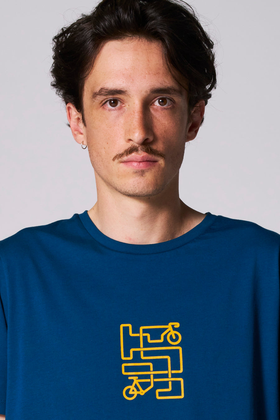 T-shirt à manches courtes - bleu - Cyclo Club Marcel