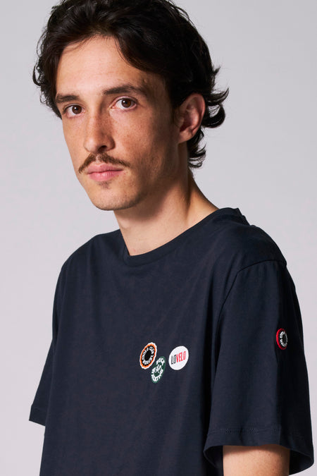 T-shirt à manches courtes - bleu