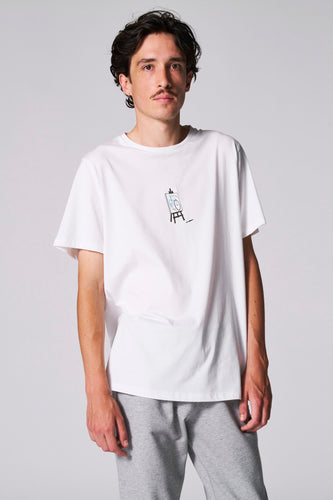 T-shirt à manches courtes - blanc - Cyclo Club Marcel