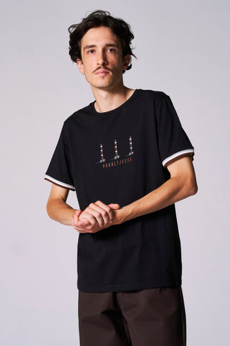 T-shirt à manches courtes - noir - Cyclo Club Marcel