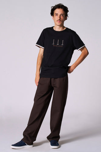 T-shirt à manches courtes - noir - Cyclo Club Marcel