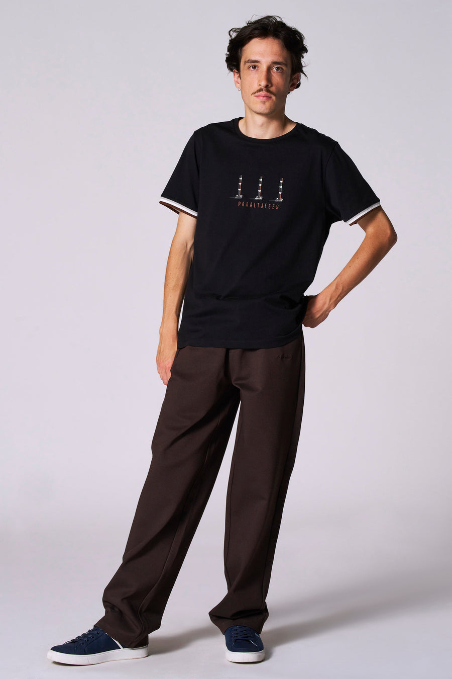 T-shirt à manches courtes - noir - Cyclo Club Marcel