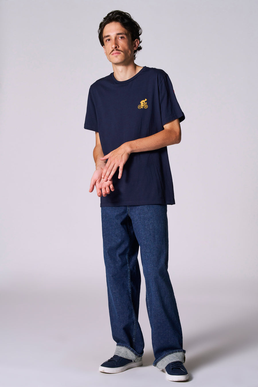 T-shirt à manches courtes - bleu - Cyclo Club Marcel