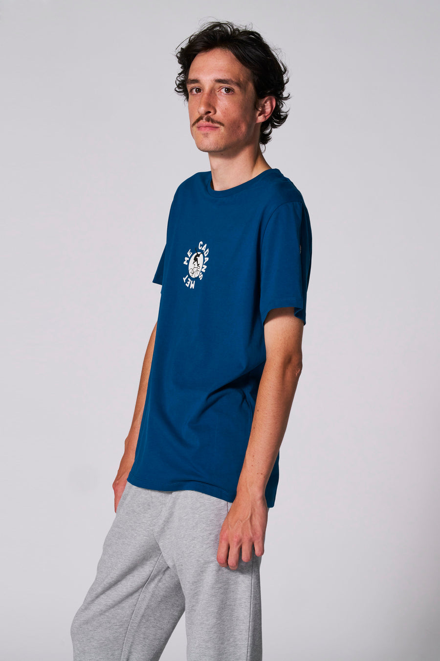 T-shirt à manches courtes - bleu - Cyclo Club Marcel