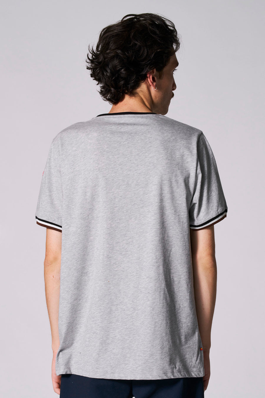 T-shirt à manches courtes - gris - Cyclo Club Marcel