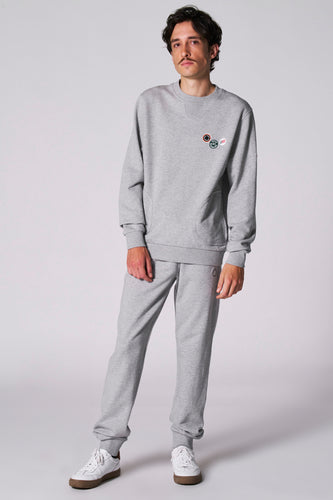 Sweat - gris - Cyclo Club Marcel