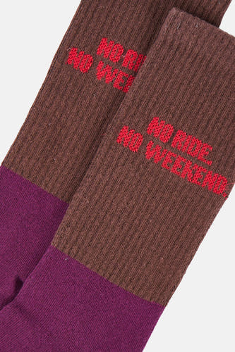 Chaussettes brun - Cyclo Club Marcel
