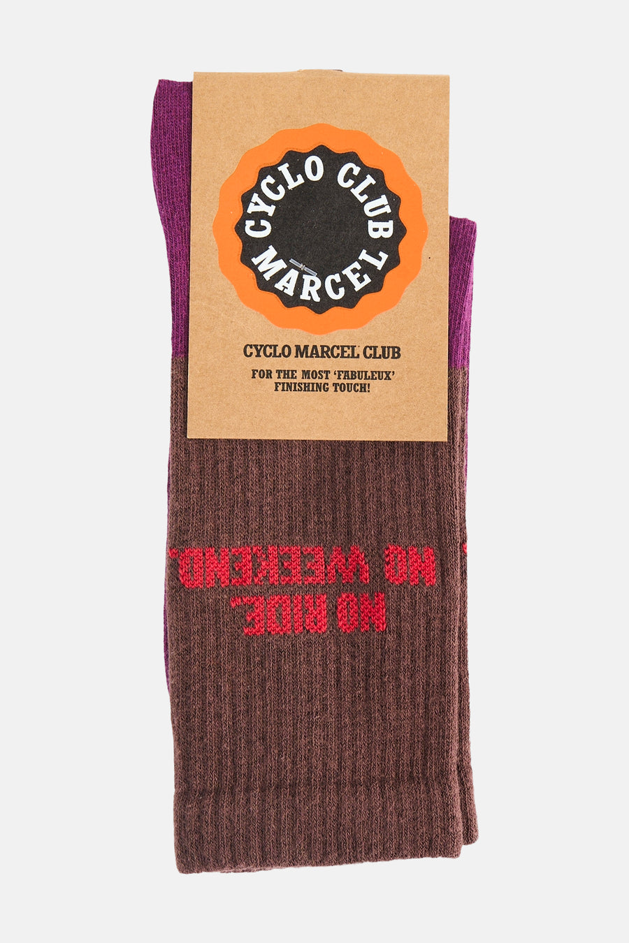 Chaussettes courtes - brun