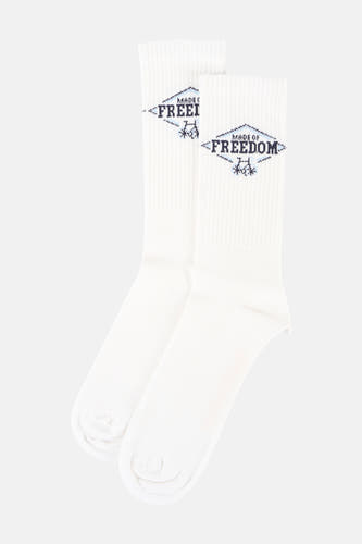 Chaussettes blanc - Cyclo Club Marcel