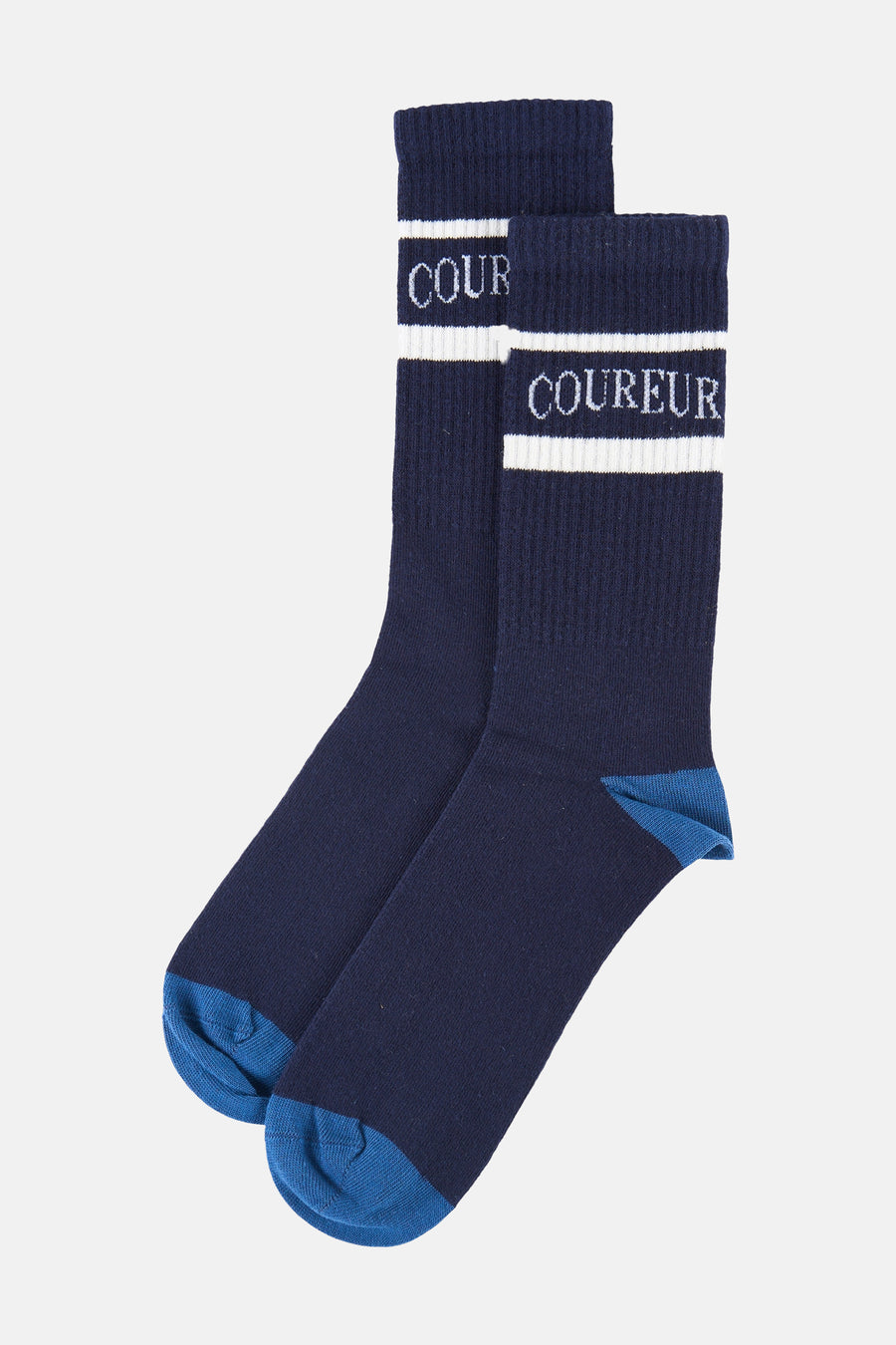 Chaussettes bleu - Cyclo Club Marcel