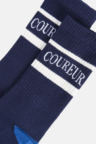 Chaussettes courtes - bleu