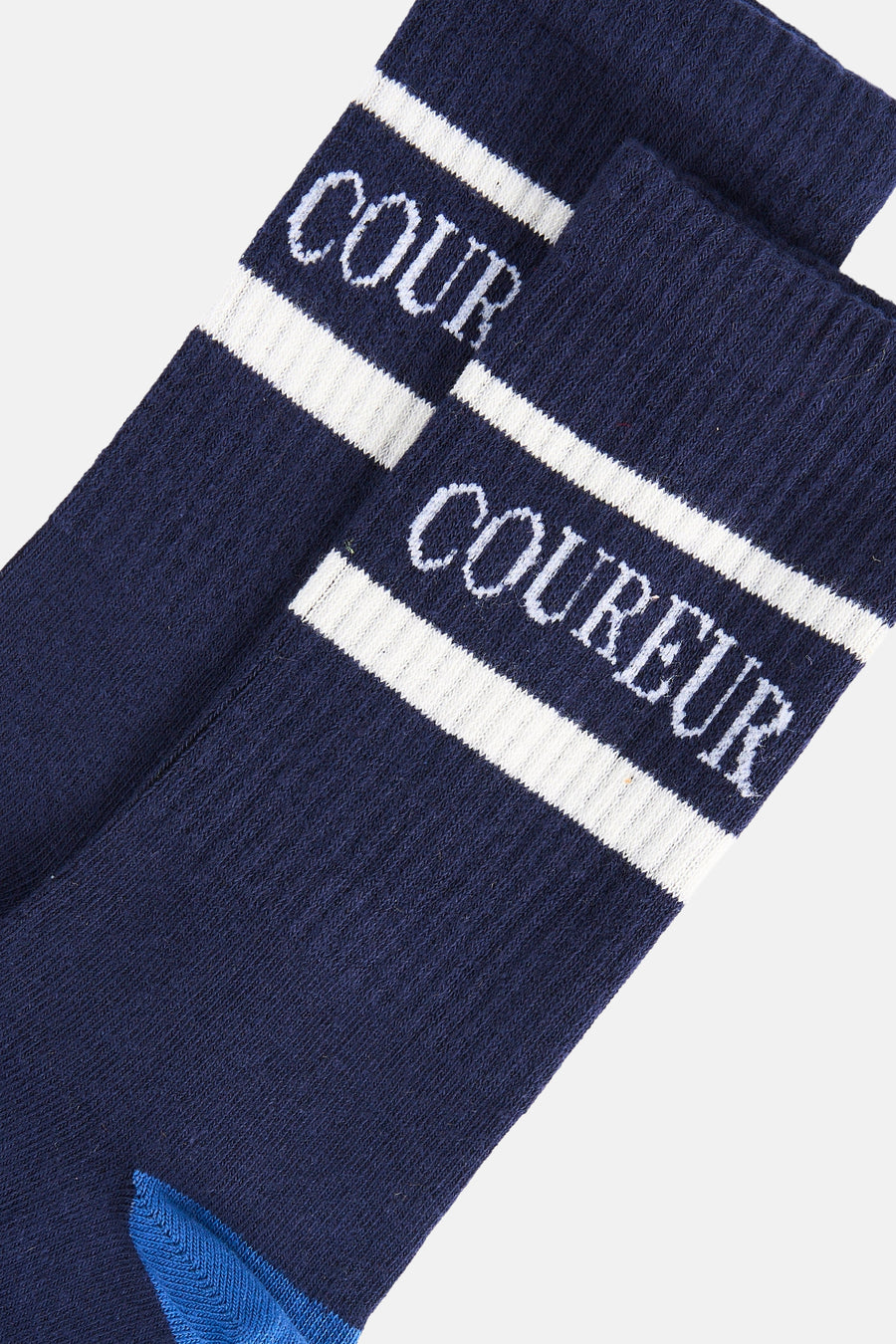 Chaussettes courtes - bleu