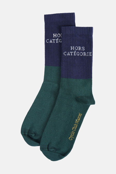 Chaussettes bleu - Cyclo Club Marcel