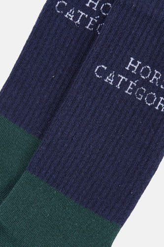 Chaussettes bleu - Cyclo Club Marcel