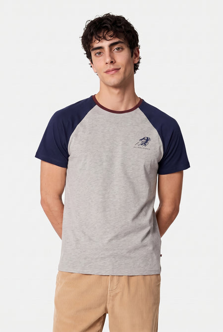 T-shirt à manches courtes - gris