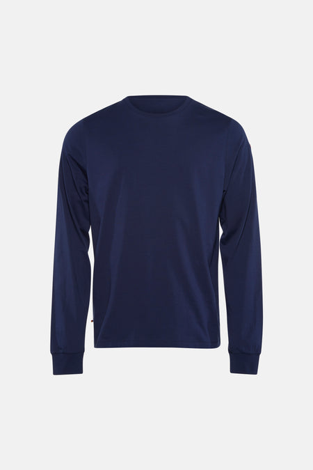 T-shirt à manches longues - bleu