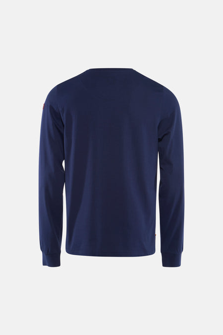 T-shirt à manches longues - bleu