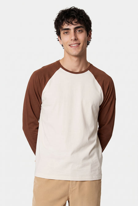 T-shirt (manches longues)) off white denim - Cyclo Club Marcel