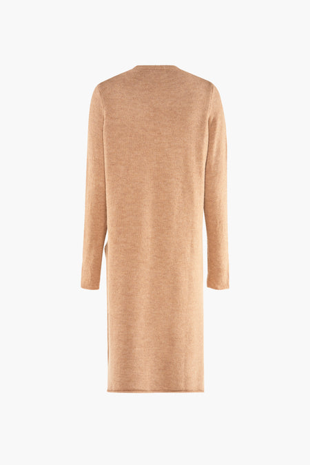 Gilet beige de COPINES D'ANVERS, vu d l'arrière.