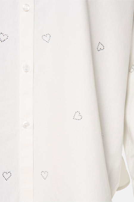 Chemise à manches longues - Blanc