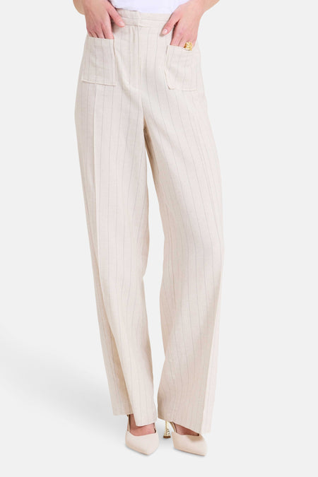 Pantalon Beige - NAF NAF