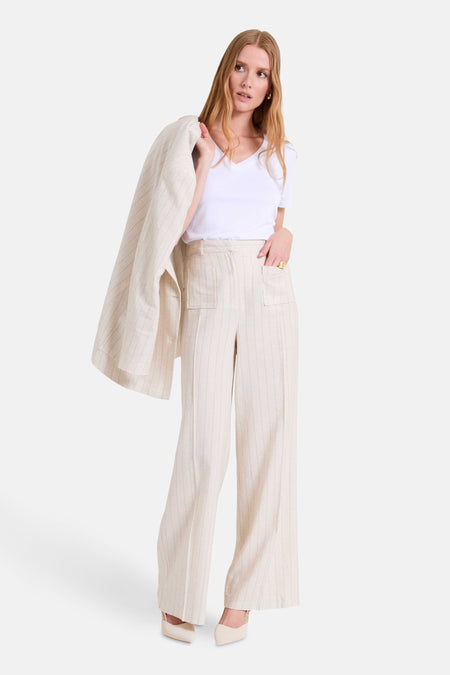 Pantalon Beige - NAF NAF
