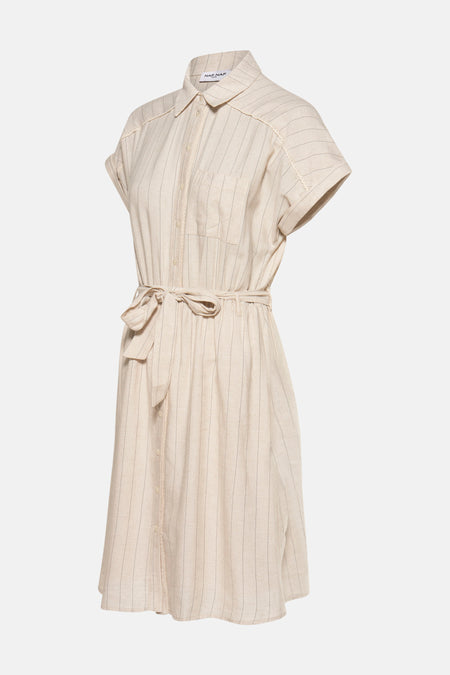 Robes manches courtes Beige - NAF NAF