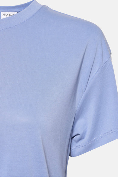 Top uni manche courte Bleu - NAF NAF