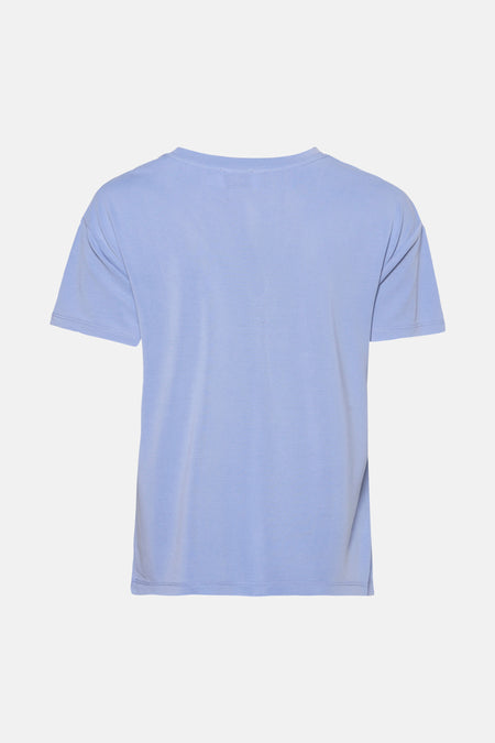 Top uni manche courte Bleu - NAF NAF