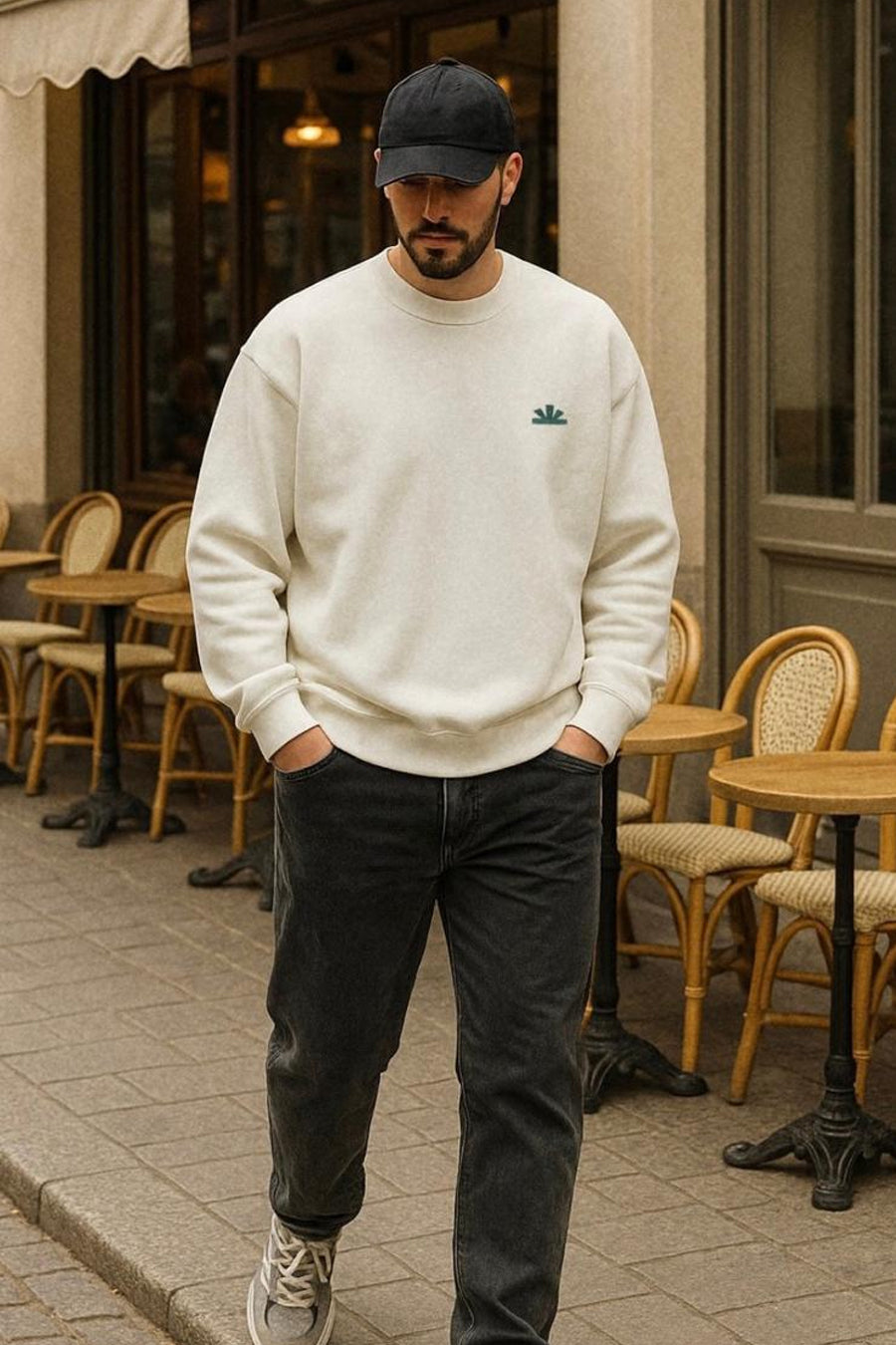 Sweat - blanc - BASELAB