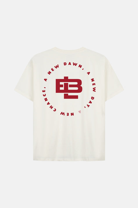 T-shirt à manches courtes - Écru