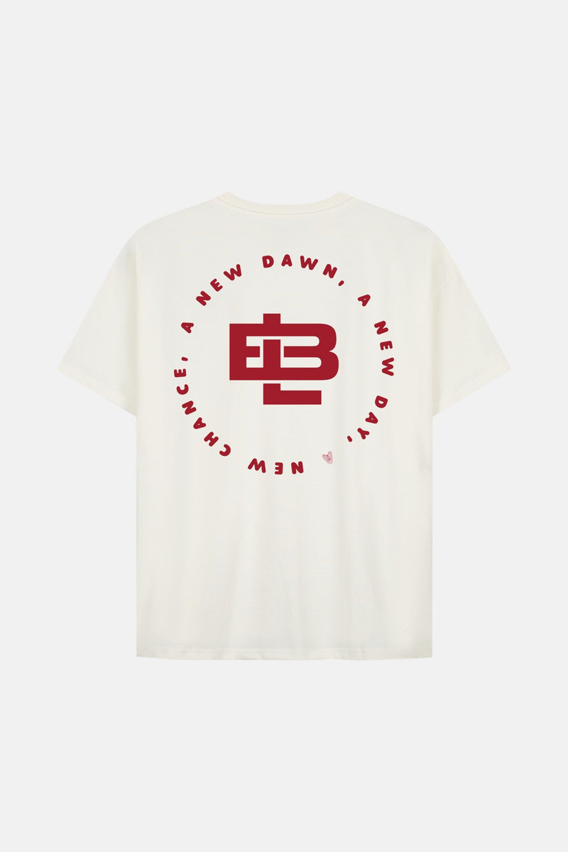 T-shirt à manches courtes - Écru