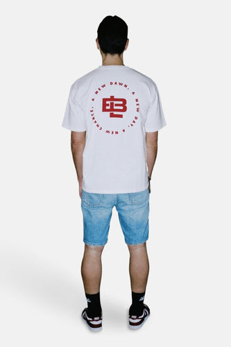 T-shirt à manches courtes - Écru - BASELAB