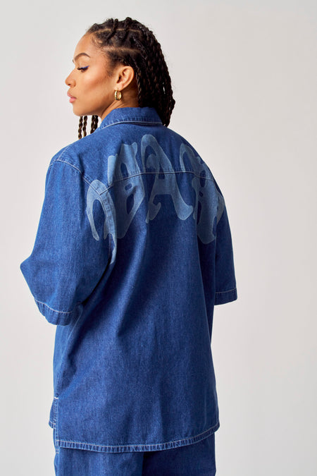 Chemise en jean Bleu - COELY