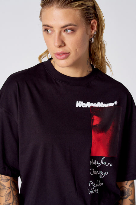 T-shirt à manches courtes - noir