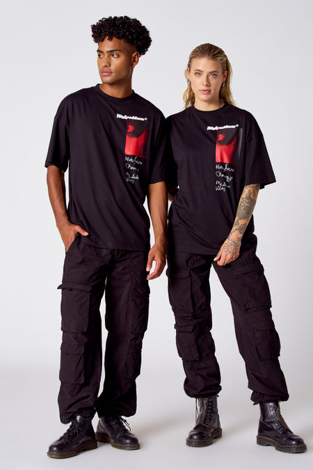 T-shirt à manches courtes - noir